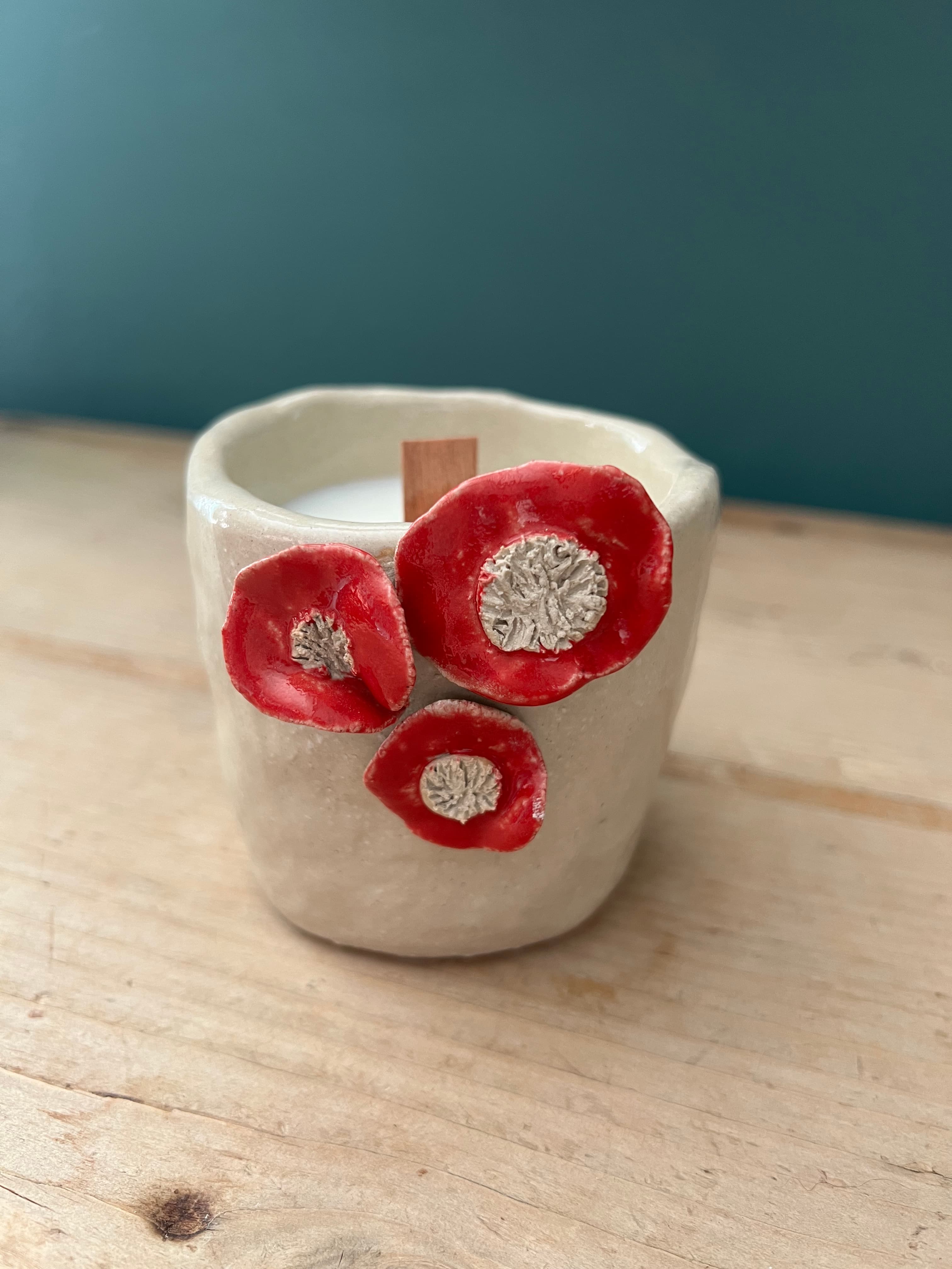 Bougeoire "Coquelicot" - Image 1